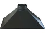 Cofano Griglia L 125 X P 63 X H 40 Cm, Uscita Fumi Ø 25 Cm