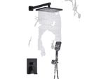 Set Di Rubinetteria Per Doccia, Comando Termostatico, Design Contemporaneo, Bf