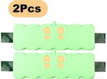 Batteria Irobot Roomba, 6,4AH Li-Ion, Ampia Compatibilità, 2 Pezzi 6,4Ah Li-Ion