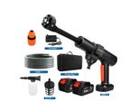 Idropulitrice Elettrica, 3500W Di Potenza, 100-200 Bar Di Pressione, 2 Pacchi Batteria