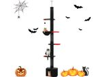 Albero Per Gatti, Altezza Regolabile, Cinque Livelli, AMT0187BK