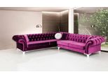 Divano Ad Angolo Divano In Pelle Divano Imbottito Divano Ad Angolo Suite Seduta Design Rosa Chesterfield