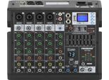 Mixer Audio, 6 Canali, 99 Effetti Dsp, Spina Ue, Raggio Verde