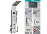 Sistema Doccia A Led, Sensibile Alla Temperatura, Acciaio Inox Resistente, Nichel 8006
