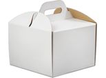 Scatola Per Dolci Scatola Per Dolci Scatola Per Trasporti Bianca 36X36X25 Cm