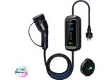 Caricabatterie Portatile Per Veicoli Elettrici, Corrente Regolabile 16A, Lunghezza 3,5 M, 3,5Kw-3,5M, TYPE2