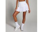 MP Women's Tempo Pleated Tennis Skort - White - XS