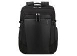 Reiserucksack SAMSONITE ARMOX, Gr. B/H/T: 36cm x 48cm x 24cm, schwarz, Polyester, casual, Rucksäcke, Laptoprucksack Rucksack Freizeitrucksack Overnighter