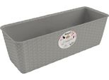 Nohel Garden Chest Natural Autoinnaffiante In Plastica 30X13X11Cm