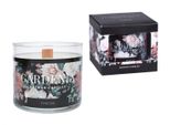 Candela Nohel Garden In Vetro Gardenia Con Stoppino In Legno Profumato 400G