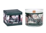 Candela Nohel Garden In Vetro Gardenia Con Stoppino In Legno Profumato 400G