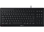 Cherry JK-8600BE-2 Cherry Tas Stream Keyboard Tkl Corded Be-Layout Schwarz