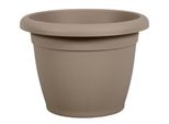 Vaso Da Giardino Nohel Naxos Marrone Grigio Plastica D35X26Cm