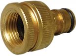 Adattatore Nohel Per Tubo Da Giardino 1/2 E 3/4 In Ottone