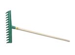 Rastrello Da Giardino Nohel A 13 Denti In Plastica Con Manico 150 Cm