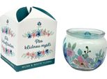 Candela Profumata In Vetro Flower 90G (Durata 22H)