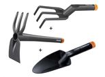 Set Da Giardino Nohel Fiskars Cazzuola 1000694+Scavo1001601+Cultivatore1001600