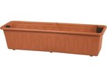 Nohel Garden Cassetta Da Giardino Gardenflor Autoinnaffiante In Plastica Colore: Terracotta, Larghezza: 50 Cm