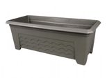 Cassapanca Da Giardino Nohel Terrissima In Plastica Colore: Antracite, Larghezza: 80 Cm, Profondità: 35 Cm