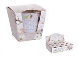 Candela Nohel Garden In Vetro Al Profumo Di Cotone 115G