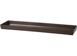 Vassoio Per Fioriere In Plastica Nohel Garden Gloria Colore: Marrone, Larghezza: 50 Cm