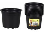 Vaso Da Fiori Premium Vcg In Plastica Leggera D11Cm 10Pz