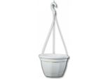 Nohel Garden Octo Vaso Sospeso Con Sottovaso In Plastica D25X17Cm