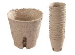 Vaso Da Fiori In Torba Nohel Garden Con Intaglio D6Cm 15Pz