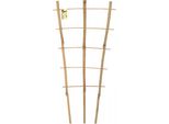 Griglia Da Giardino Nohel Trellis Bambus S3 Naturale 2 Pezzi 40X110Cm