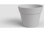 Artevasi Vaso Da Fiori Capri, Per Orchidee, 15 Cm, Plastica, Grigio Chiaro