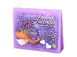 Nohel Garden Candle Levandule Busta Decorata Intagliata Profumata 13X11X4Cm