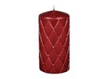 Candela Da Giardino Nohel Florencia War Natale Lucido Metallizzato D7X14Cm