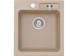 Alveus Victoria 20 / 55 Beige (430X480Mm)+Sifone Semplice F