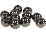 Perline Decorative Antracite Metallizzato 14Mm 35Pz Perline Decorative Artigianali