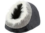 Grotta Minou 35 × 26 × 41 Cm Grigio Scuro/Grigio Chiaro