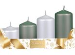Candele Dell'avvento Nohel Garden Tiered Mix Tappetino In Metallo D5X6/7,5/9/10,5Cm