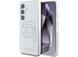 Custodia Karl Lagerfeld Strass Karl Head Logo Do Samsung Galaxy S25 Przezroczysty