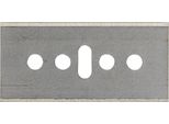 Wedo 788881 10 Wedo Cuttermesser-Klingen Scraper Silber