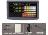 Set Dro A 3 Assi, Precisione 0,005 Mm, Compatibilità Con Più Macchine, Display DRO-SDS2-3MS