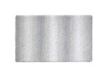 Tappeto Da Bagno, 80 X 50 Cm, Poliestere, Grigio Roccia - Kela | Ombre