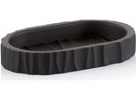 Kela Portasapone Merida In Poliresina Nero 15,0X9,0X2,5Cm KL-23764