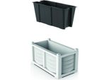 Bama Kit Arredo Plantenbak 80X42.5X42 Cm Wit