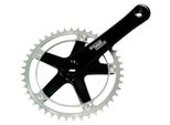 Guarnitura Singola Sturmey Archer 44 T. 170 Mm Nero Argento, Nero