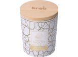 Candela Da Giardino Nohel In Vetro Magic Wood Smoke Agarwood Profumata 300G
