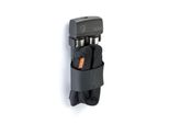 Axa 59800295SB Serratura Pieghevole 600 Lunghezza 95 Cm, Spessore 6 Mm, Nero