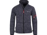 Trollkids Bambini Giacca Jondalen Ragazzi Felpa In Pile Grigio 802-607 Taglia 98