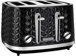 Morphy Richards Vector 4 Slice Toaster Black