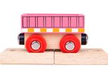 Bigjigs Carro Ferroviario Rosa