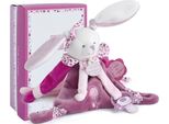 Set Regalo Doudou - Giocattolo Con Portaciuccio Coniglio 17 Cm