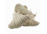 Stoppino Rotondo 2,5 Mm 5M Stoppino Per Lampada A Olio Nastro Per Lampada A Lanterna Stoppino 100% Cotone